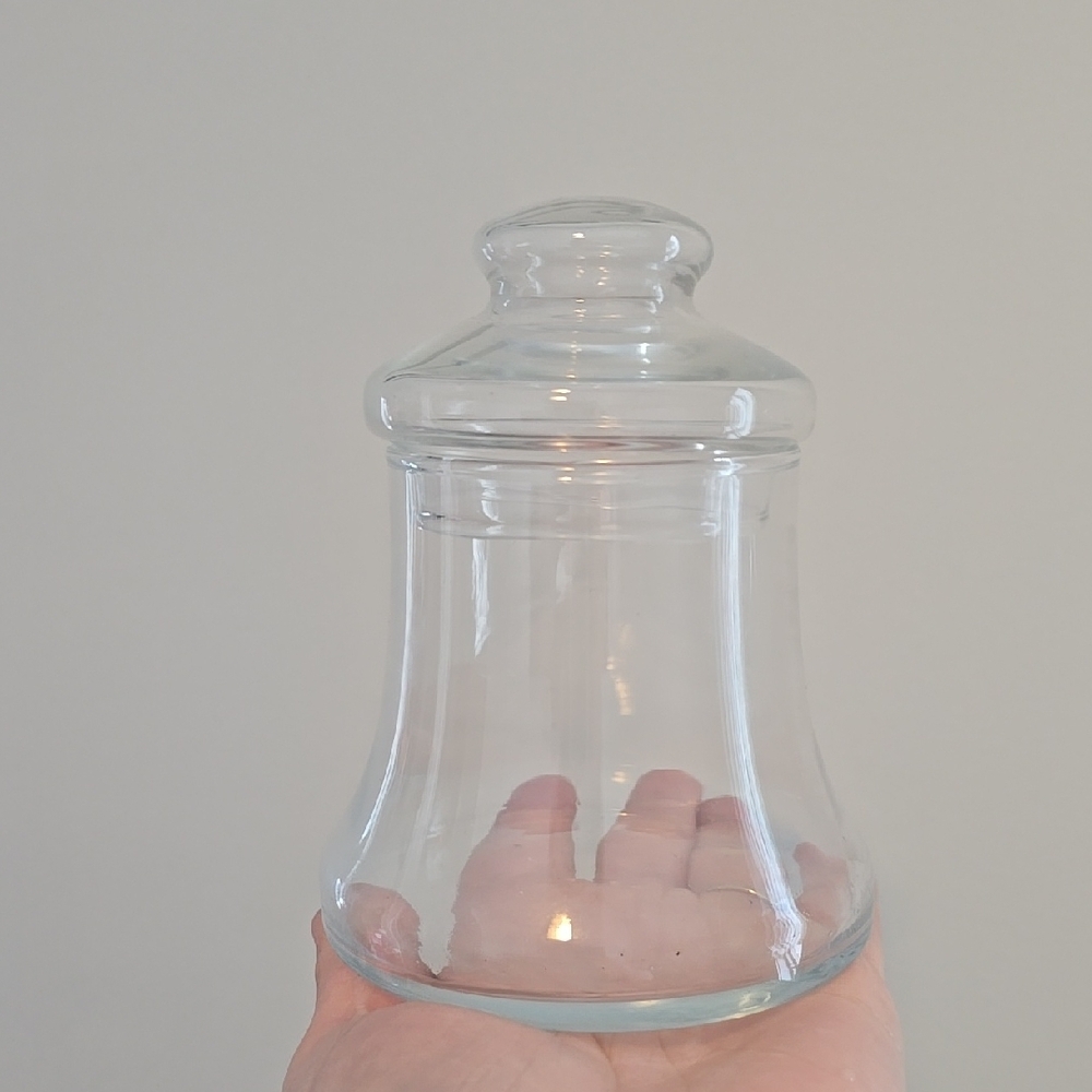 Vintage small Glass Liberty Bell Jar by Libbey 1976 Bi-Centenial Celebration.